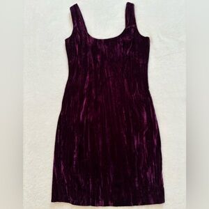 Betsey Johnson Deep Purple Mini Dress